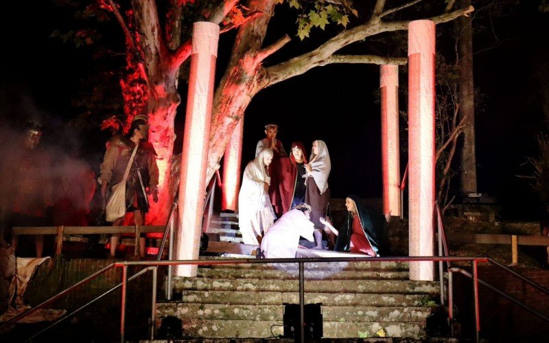 Encenação da Paixão de Cristo ocorre neste sábado (23) no município de Feliz | abc+