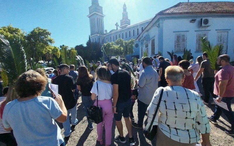 Domingo de Ramos em Novo Hamburgo