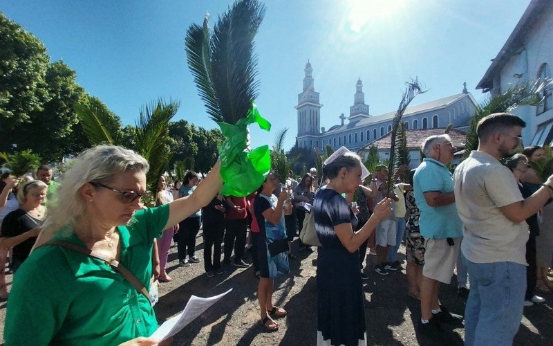 Domingo de Ramos em Novo Hamburgo