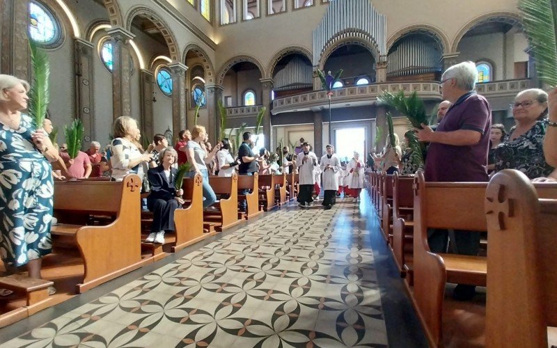 Domingo de Ramos em Novo Hamburgo