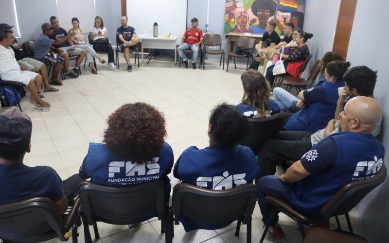 Debate ocorreu na sede do Círculo Operário Leopoldense, no Centro de São Leopoldo