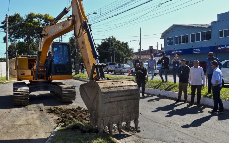 Obras na Perimetral Oeste começaram na manhã desta segunda-feira (25) no Harmonia