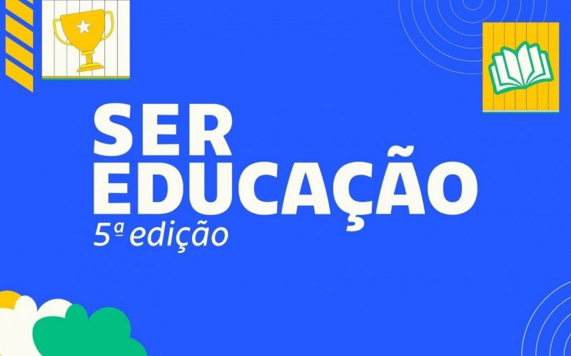 Identidade visual da 5ª edição do projeto Ser Educação