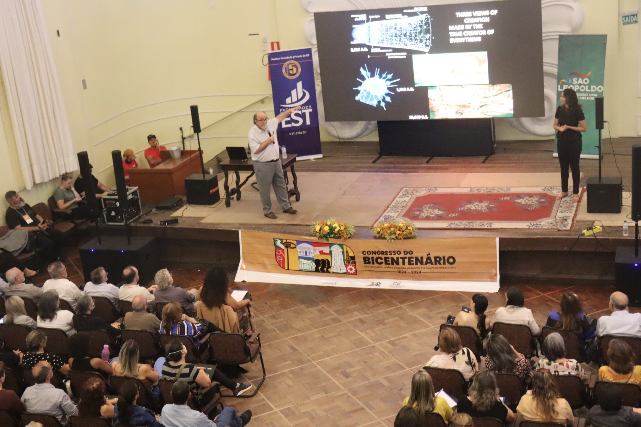 Congresso do BicentenÃ¡rio - palestra com Miguel Nicolelis