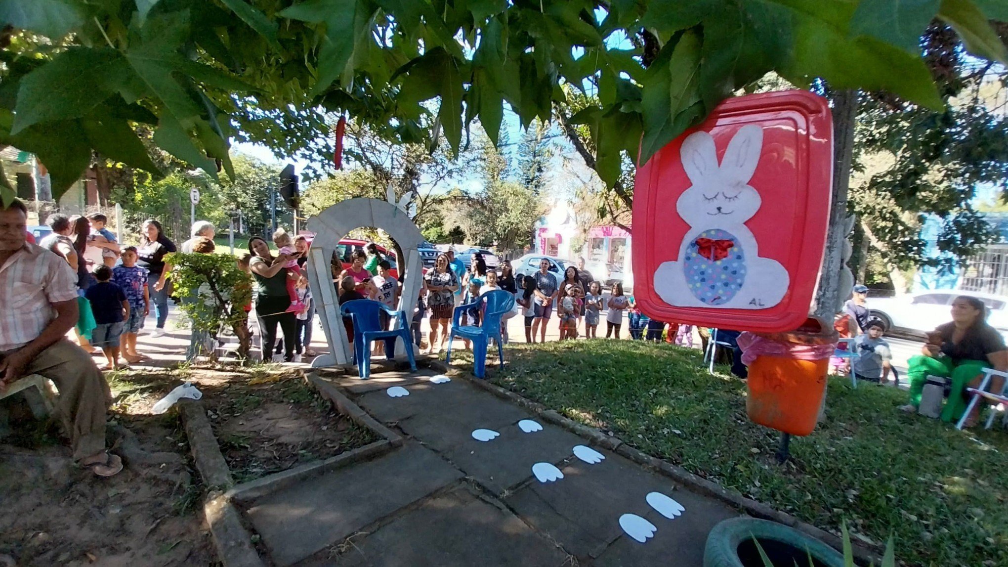 Ação em Lomba Grande resgata as brincadeiras de Páscoa; veja detalhes da festa deste sábado