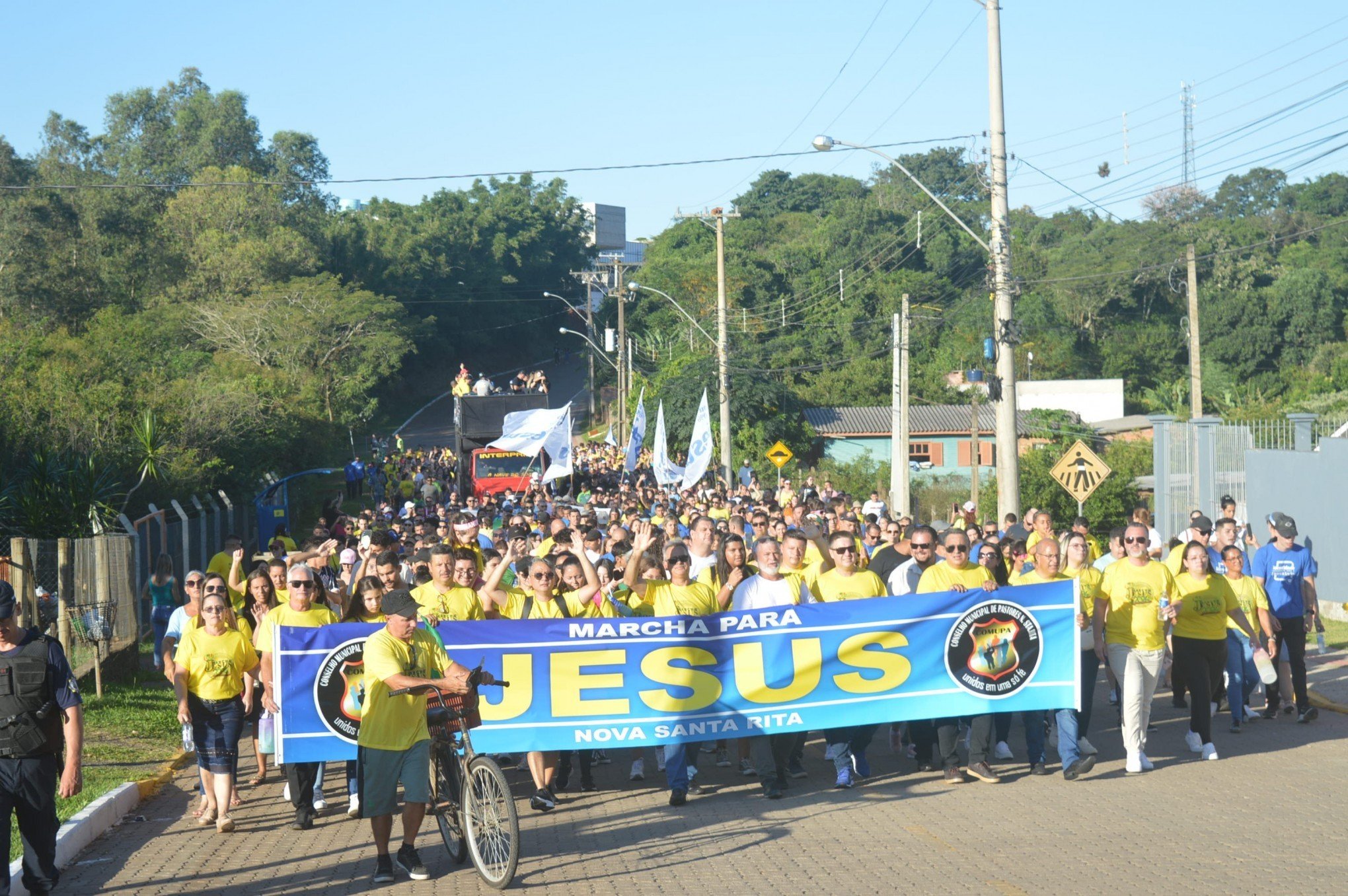 Marcha para Jesus e show do Fernandinho