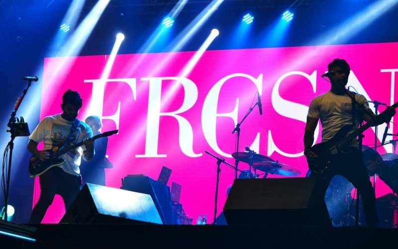 Fresno durante o Sobs Festival 2023, em Igrejinha | abc+