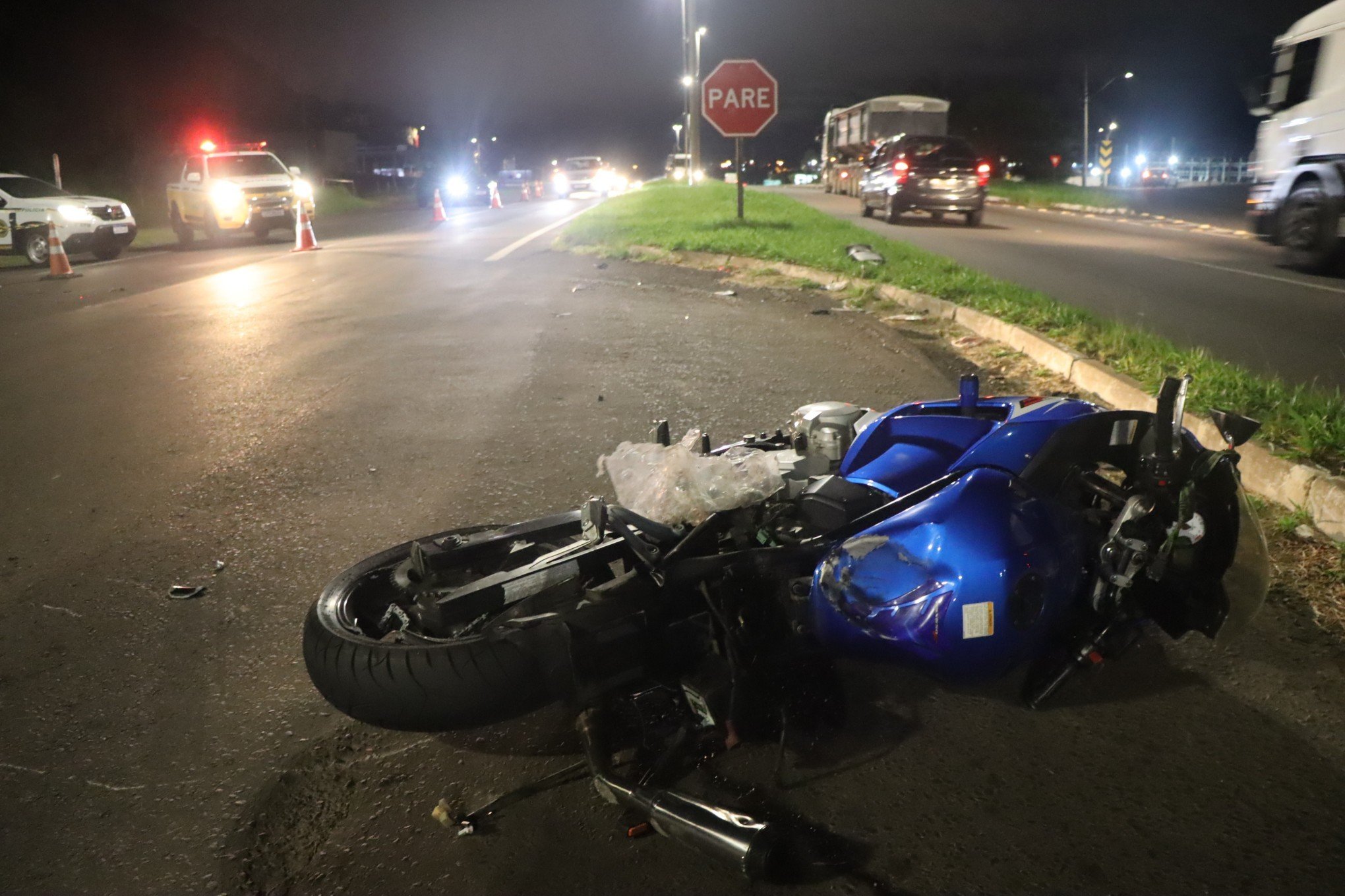 Corpo de motociclista que morreu em acidente com caminhão na RS-239 será velado em Novo Hamburgo