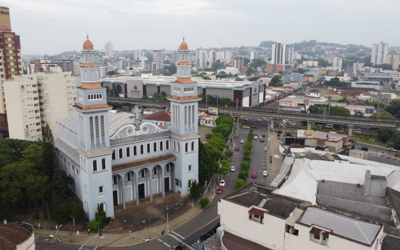 Vista aérea da catedral São Luiz Gonzaga | abc+