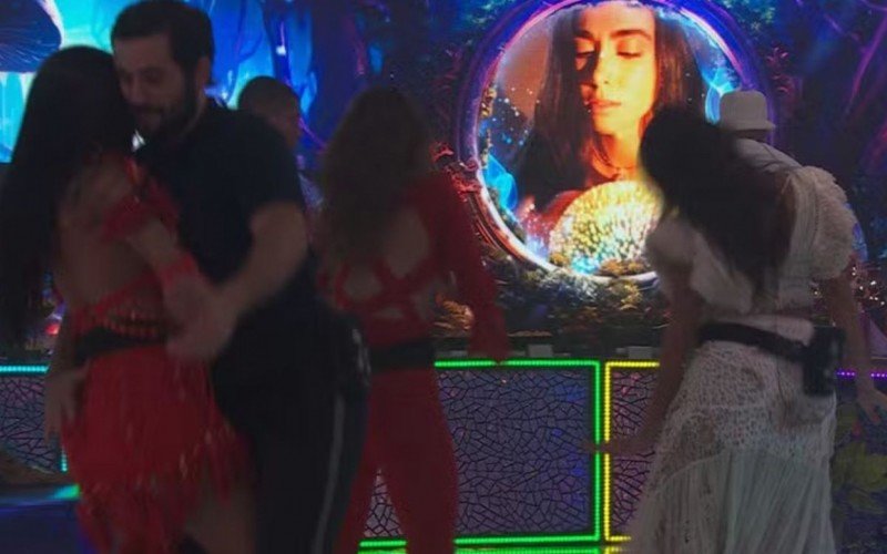 Matteus dançava com Isabelle quando Davi começou a tentar atrapalhar | abc+