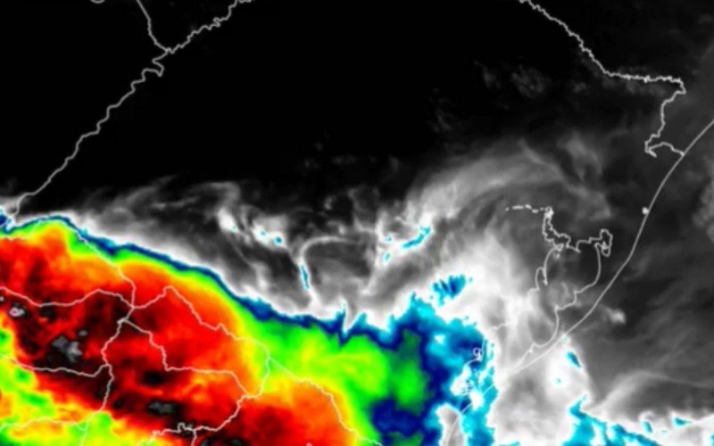 No mapa da MetSul, a instabilidade chegou ao RS pela fronteira e pela região Sul | abc+