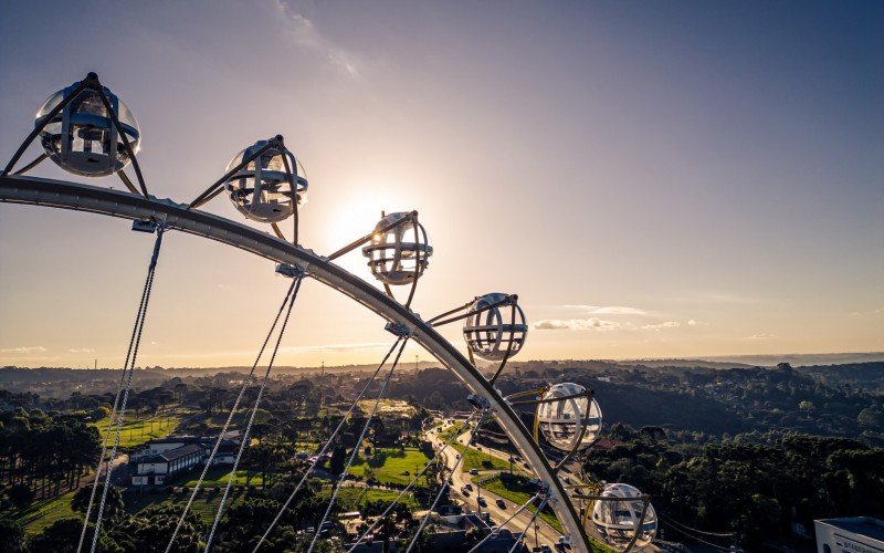 Roda-gigante temÃ¡tica de Canela serÃ¡ inaugurada no dia 26 de abril