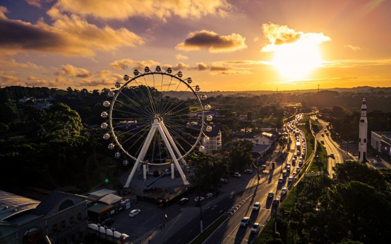 Roda-gigante temática de Canela será inaugurada no dia 26 de abril