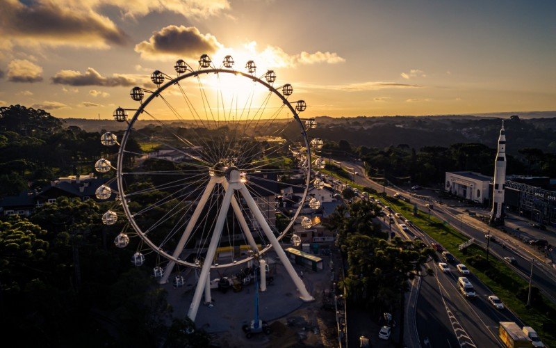 Roda-gigante temÃ¡tica de Canela serÃ¡ inaugurada no dia 26 de abril