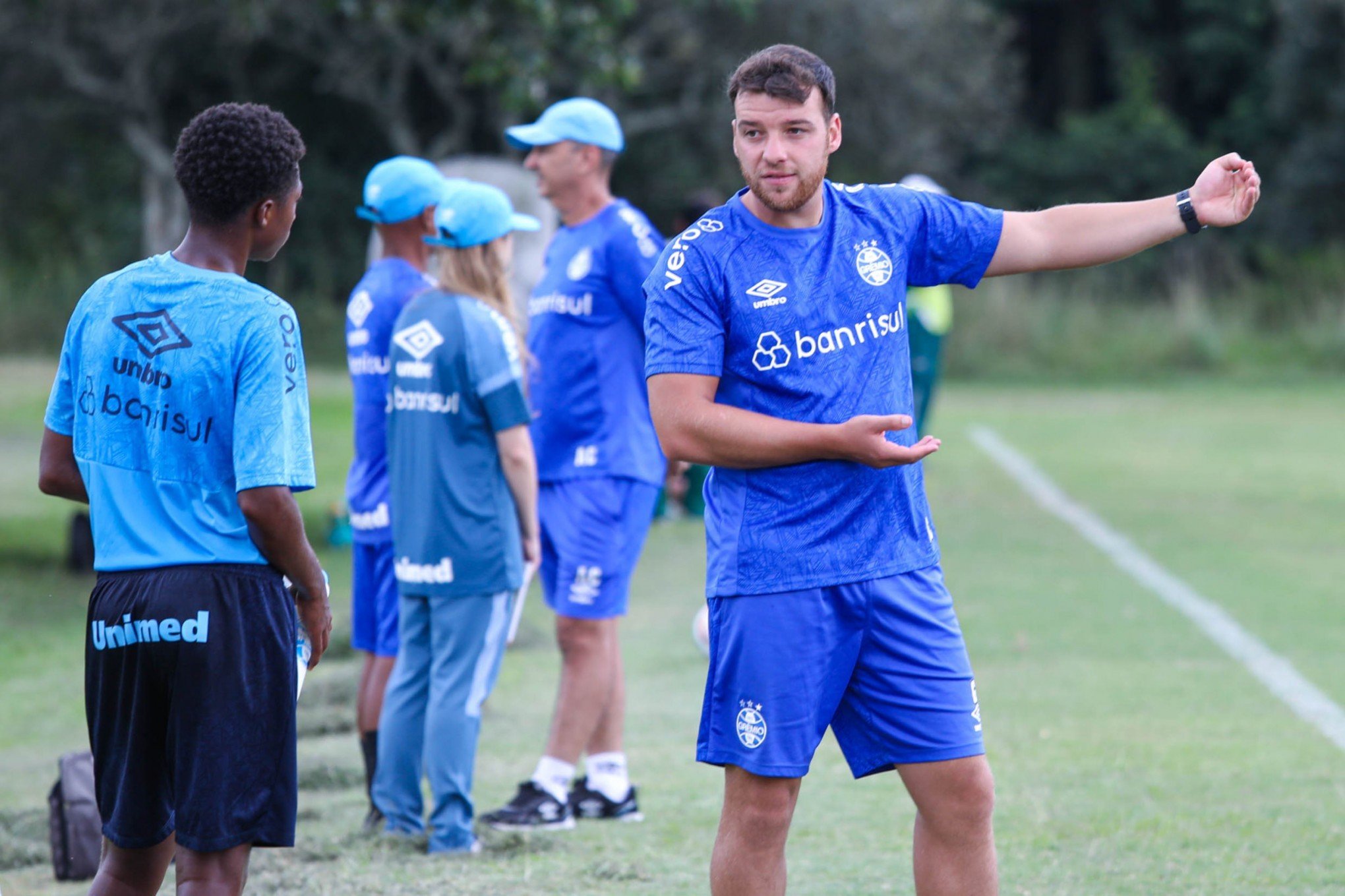 Categorias de base do Grêmio estão sendo comandadas pelo gramadense Gustavo Corrêa