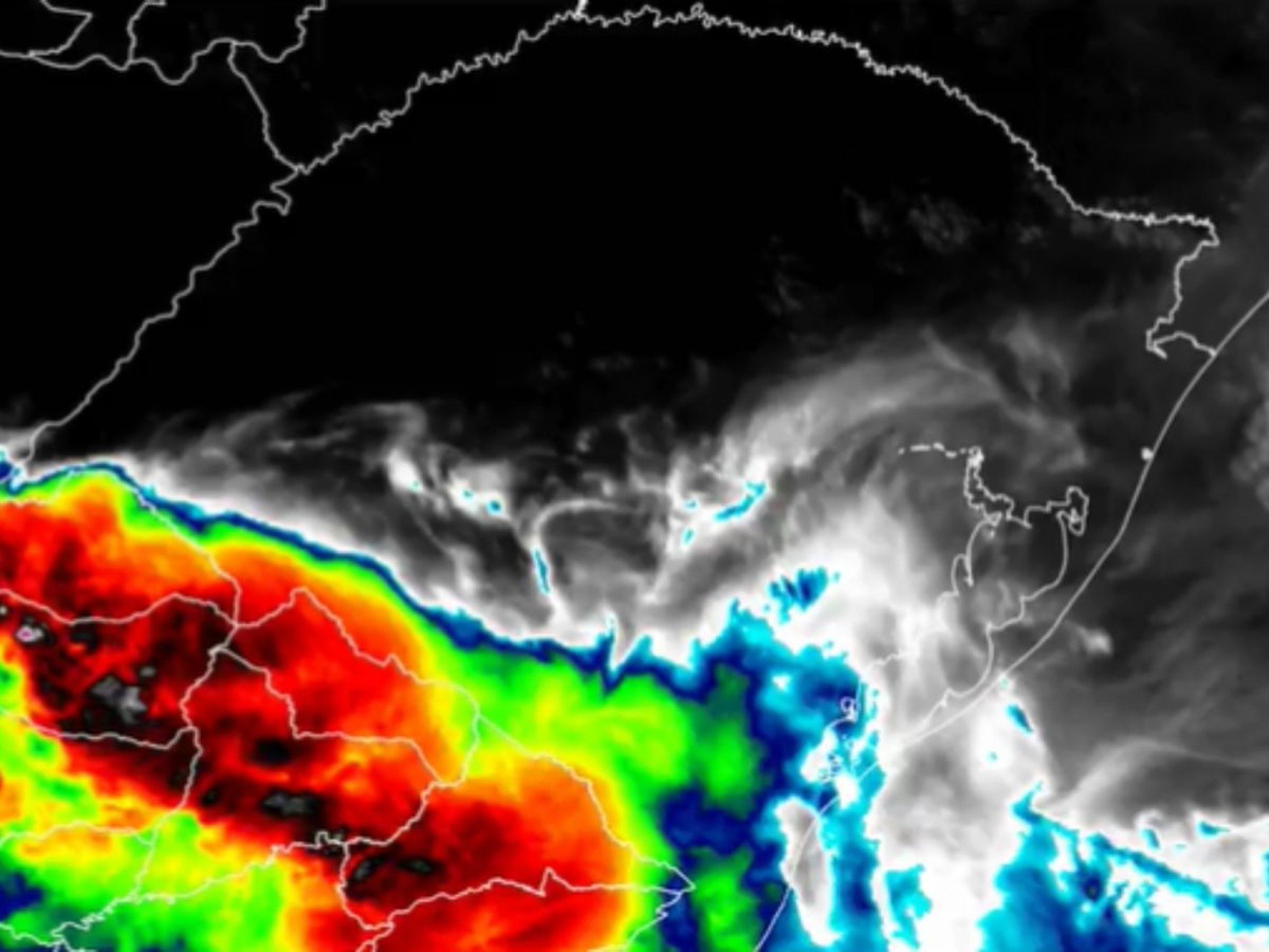 TEMPORAL: Bagé registra ventos de até 96 km/h e forte chuva; entenda