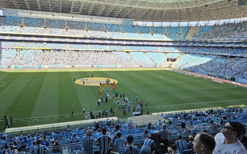 Arena pronta para Grêmio x Juventude | abc+