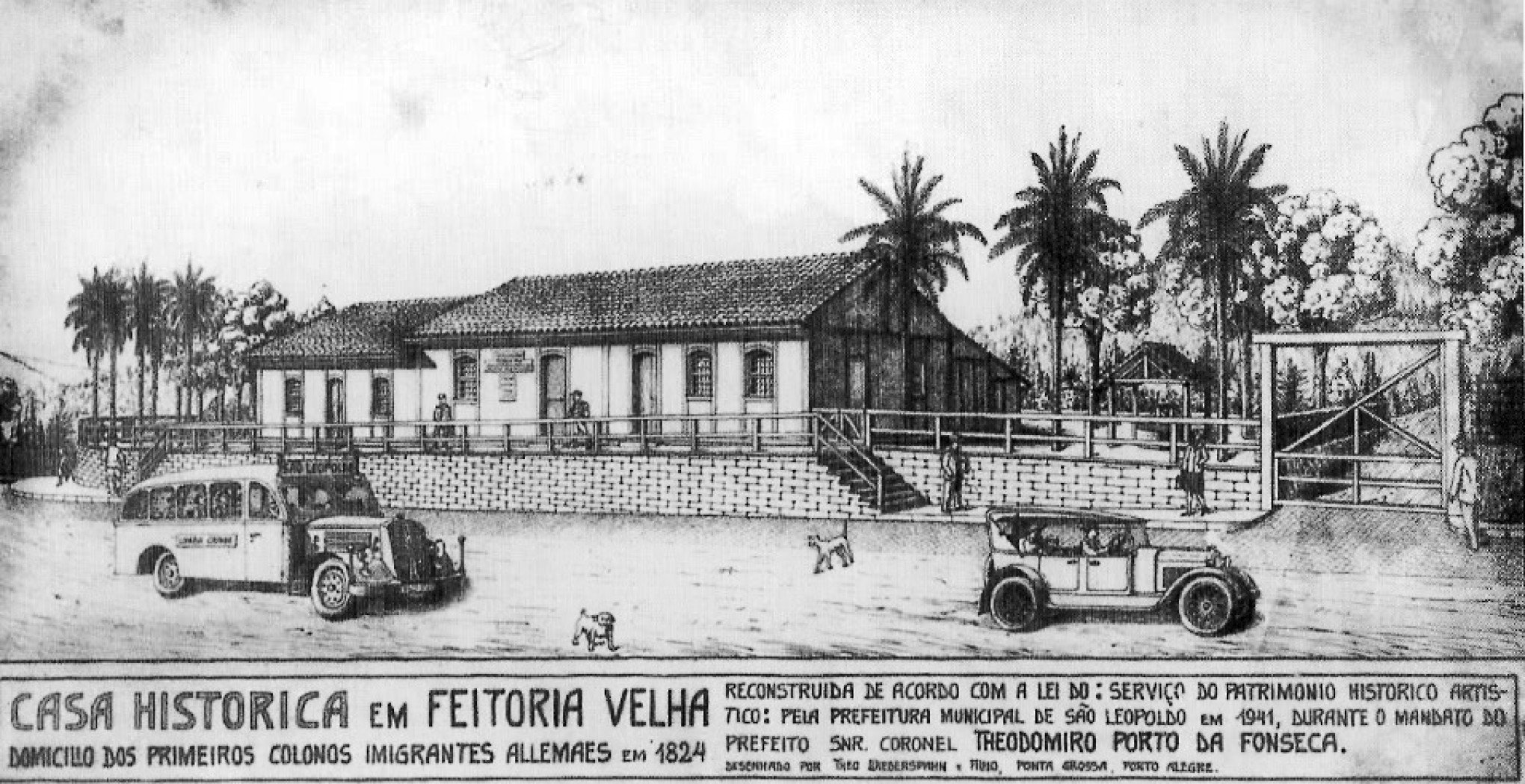 CURIOSIDADES DA IMIGRAÇÃO #93: Veja como era a propaganda sobre a reforma da Casa da Feitoria