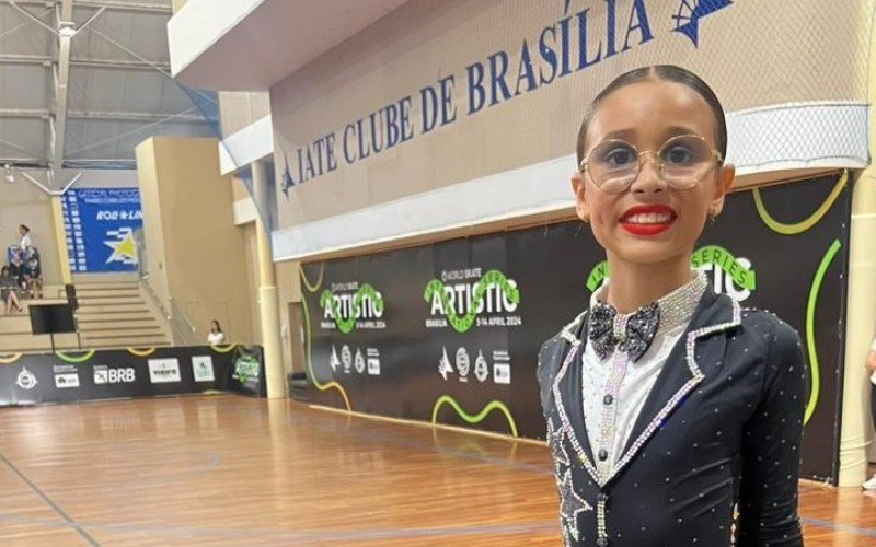 Patinadora Antônia Homem Cornely em Brasília | abc+