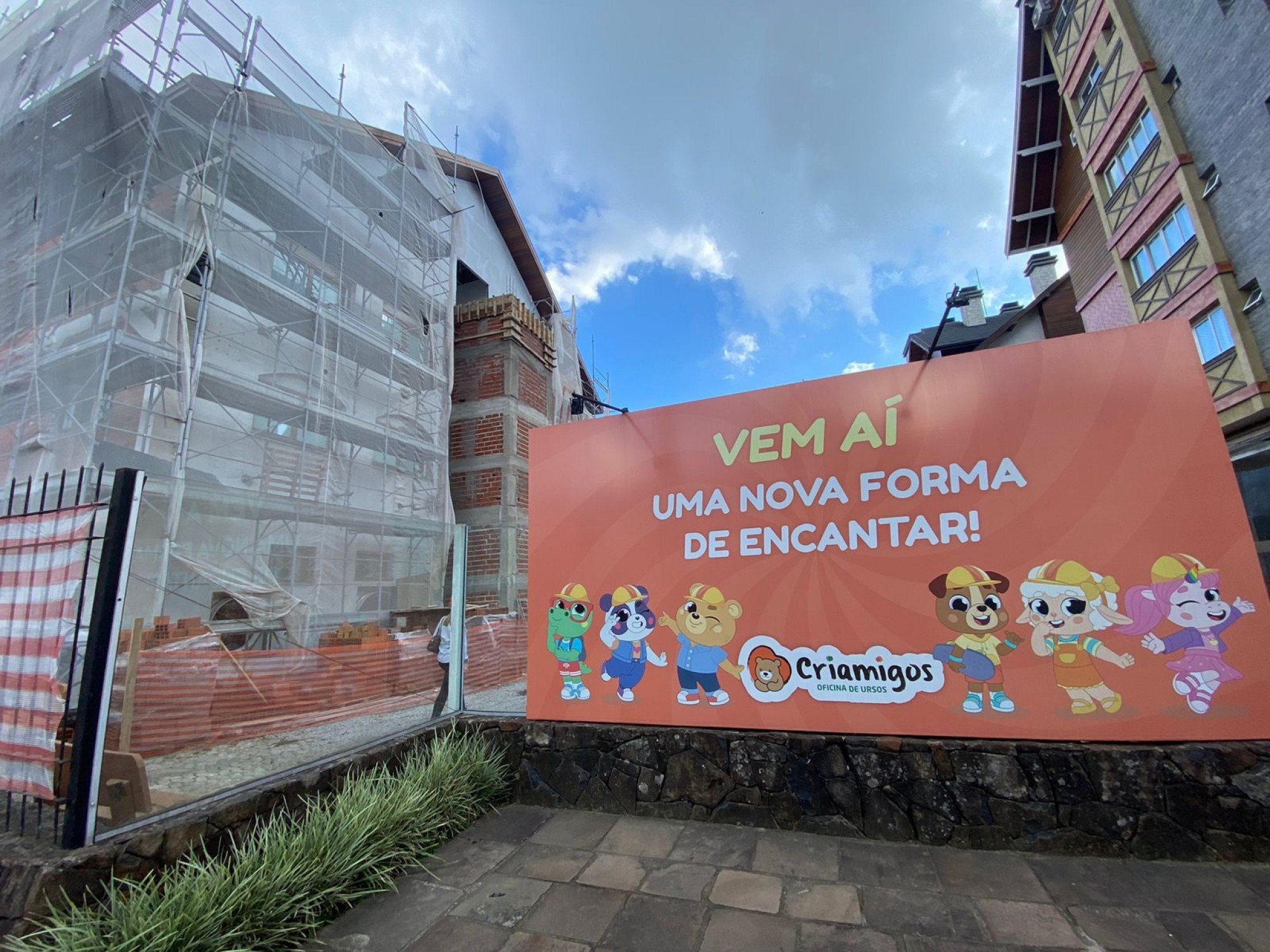 Veja como estão as obras do primeiro hotel temático infantil do País que ficará em Gramado
