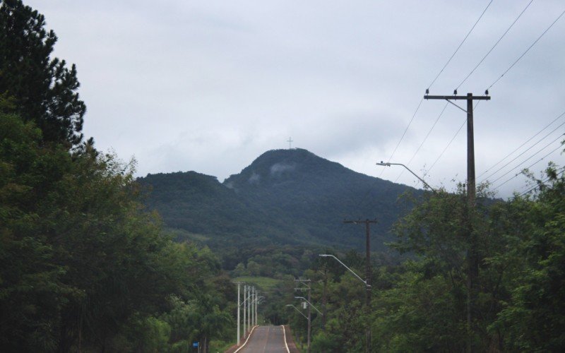 Caminho passa pelo Monte da FÃ©, em Igrejinha