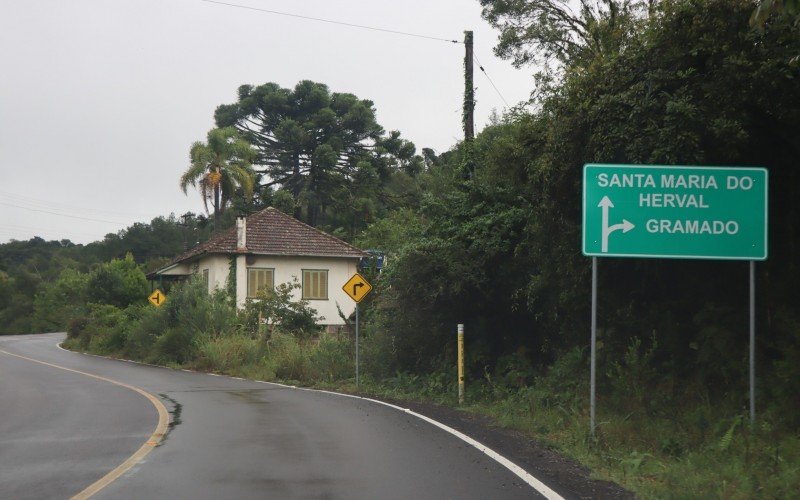 Santa Maria do Herval tambÃ©m pode ser acessada pelo roteiro