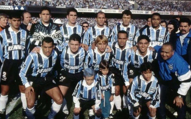 O Grêmio bicampeão brasileiro de 1996