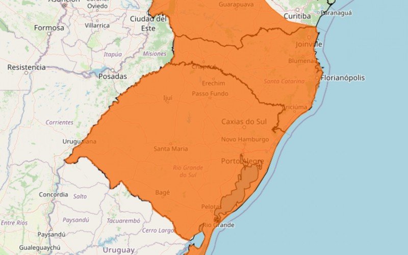 Inmet alerta para chuva intensa no RS até o dia 16 | abc+