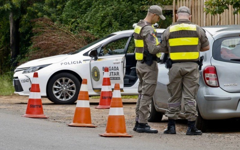 Aumento das abordagens da Brigada Militar (BM) reforçou a segurança em Canoas