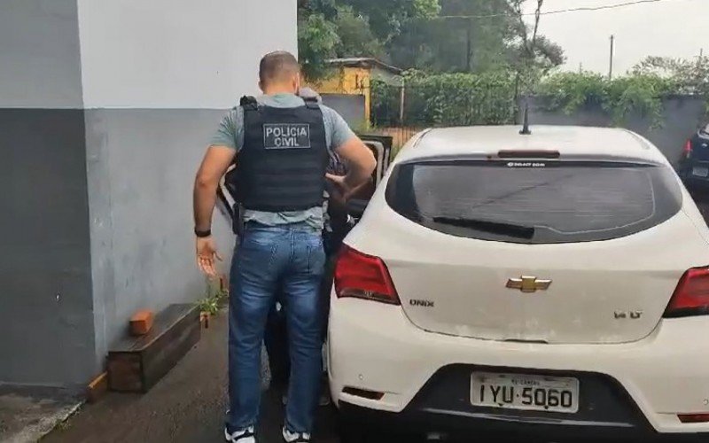 Suspeito foi capturado pela Polícia Civil na tarde desta terça-feira (16) em Canoas