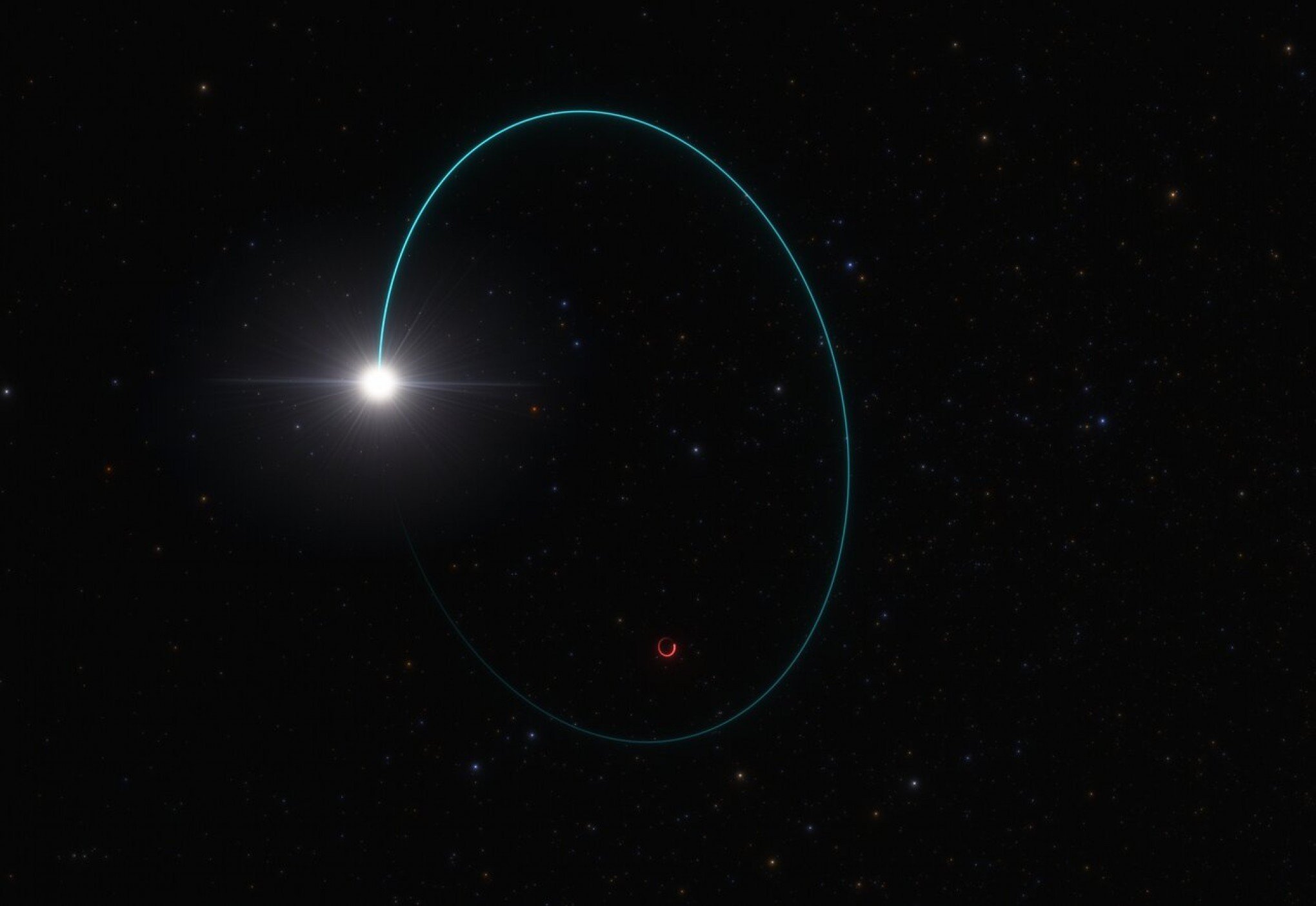 "Tipo de descoberta que se faz uma vez na vida": Astrônomos encontram maior buraco negro estrelar da Via Láctea