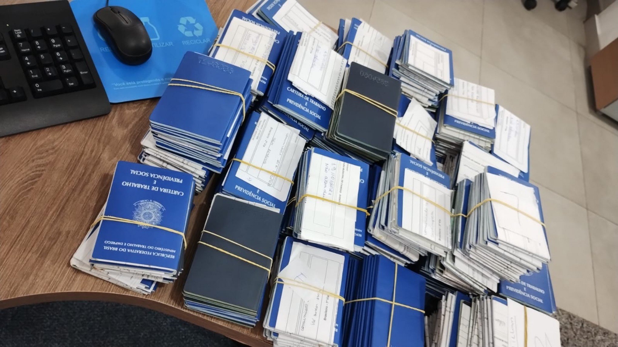 Central de Atendimento ao Cidadão de Canoas espera pela retirada de mais de 600 documentos identificação