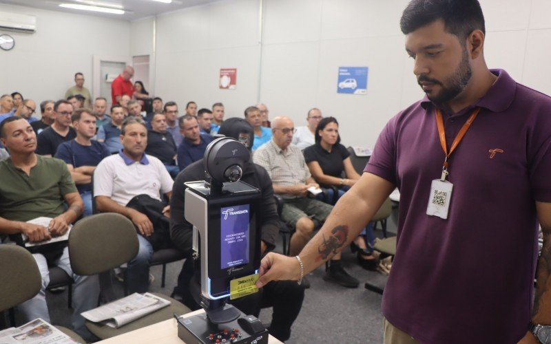 Teste com o equipamento de bilhetagem  | abc+