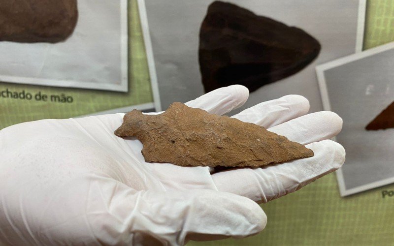 Artefatos arqueolÃ³gicos dos povos indÃ­genas que viveram em Nova Hartz 