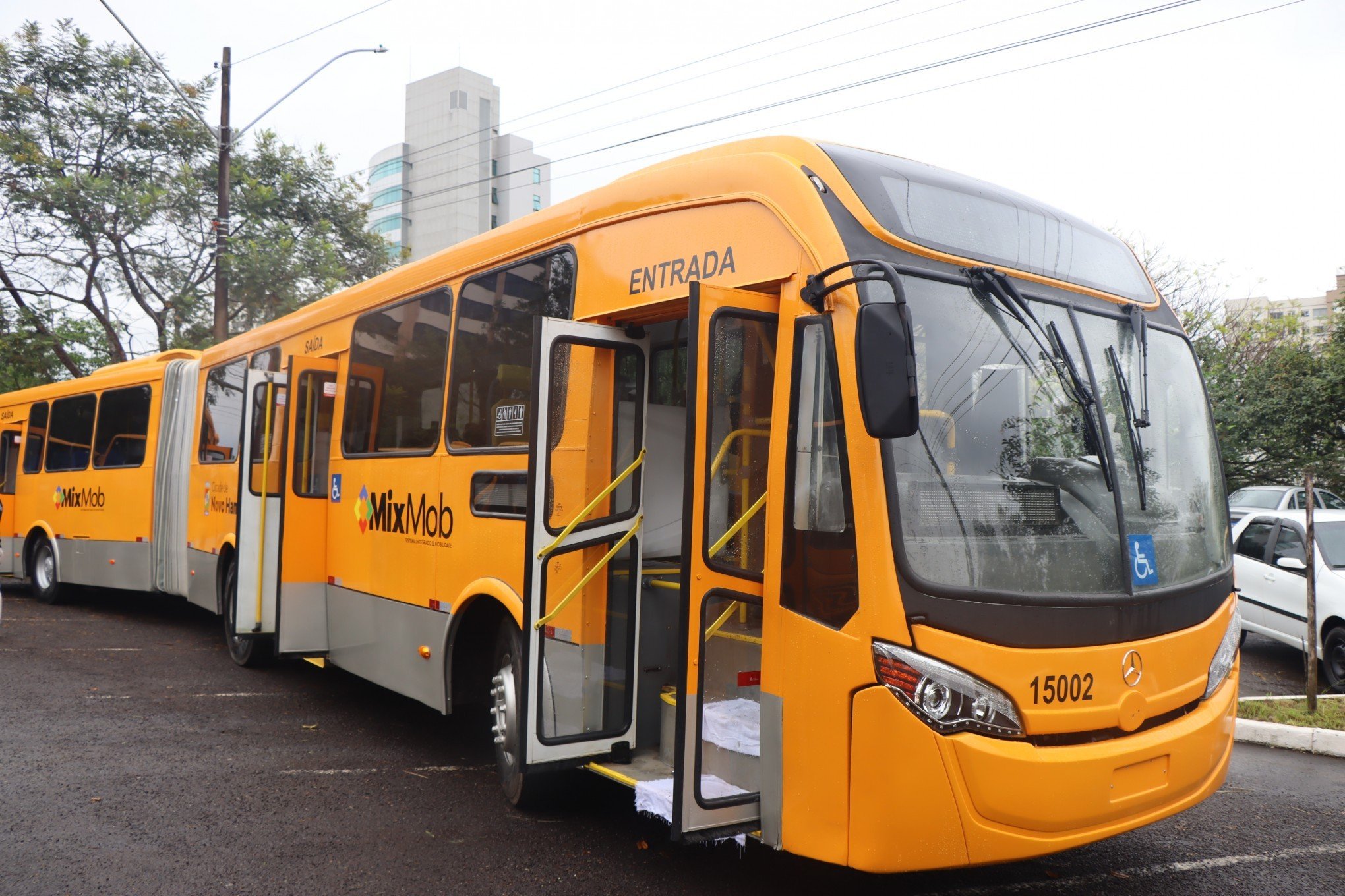NOVO HAMBURGO: Conheça a nova frota de ônibus do transporte público