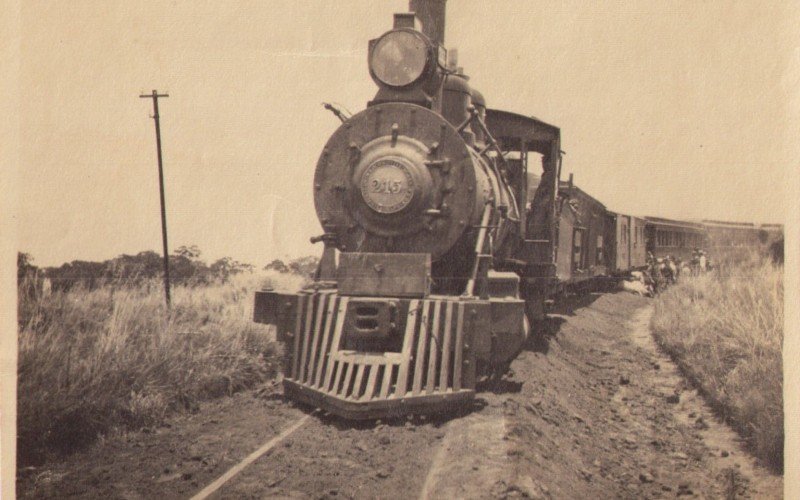 Locomotiva que operava na linha de Porto Alegre a Canela | abc+