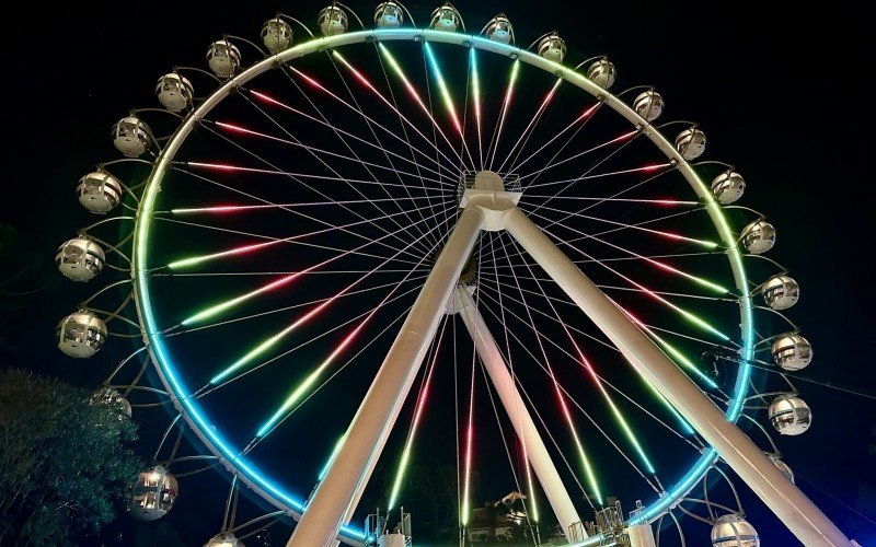 Inaugurada a Roda Canela, primeira roda-gigante temática do mundo