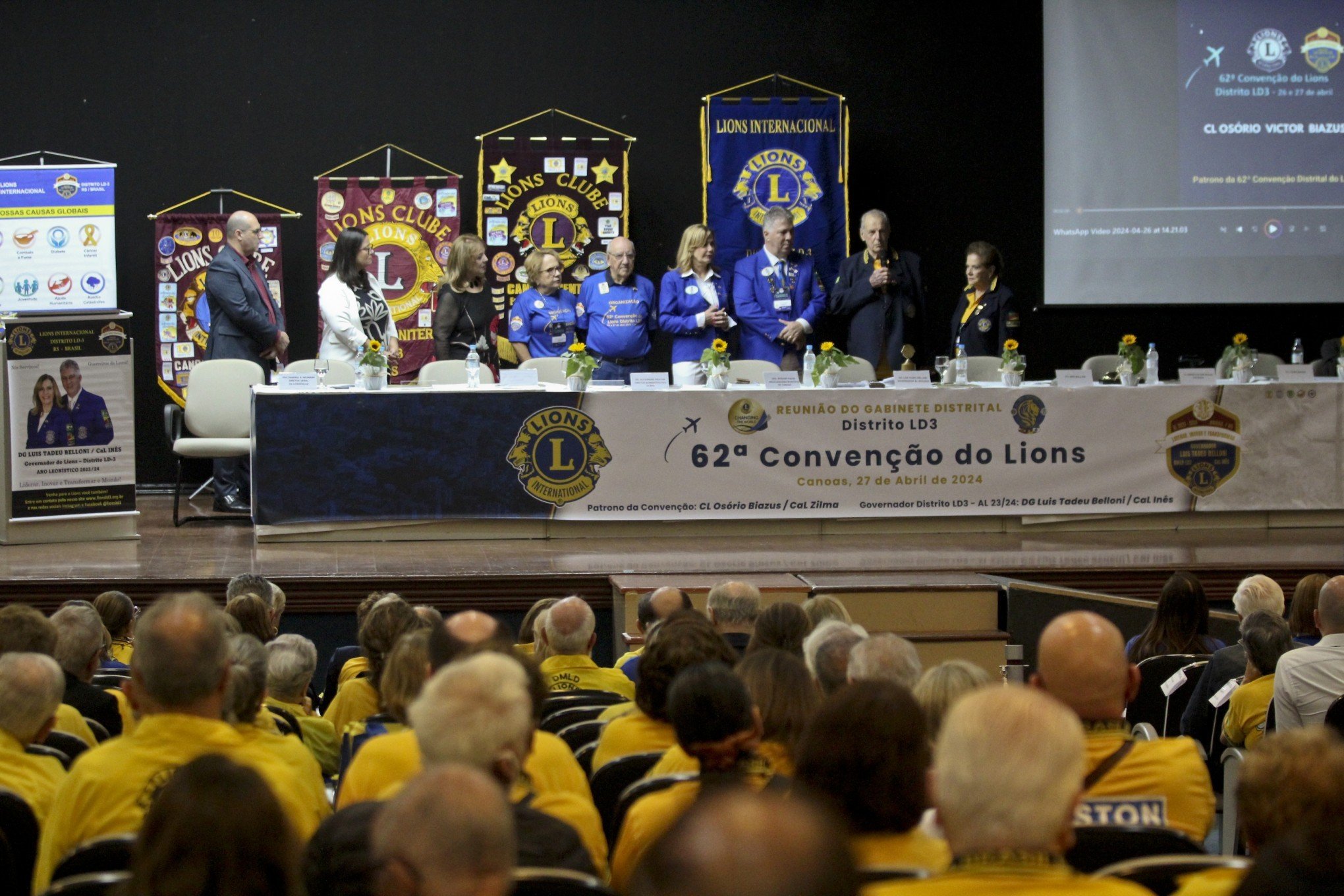 62ª Convenção do Lions Distrito LD-3 elege novos representantes