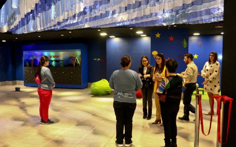 EspaÃ§o Ã© gratuito para os visitantes do shopping