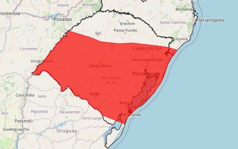 Alerta vermelho do Inmet permanece durante o feriado | abc+