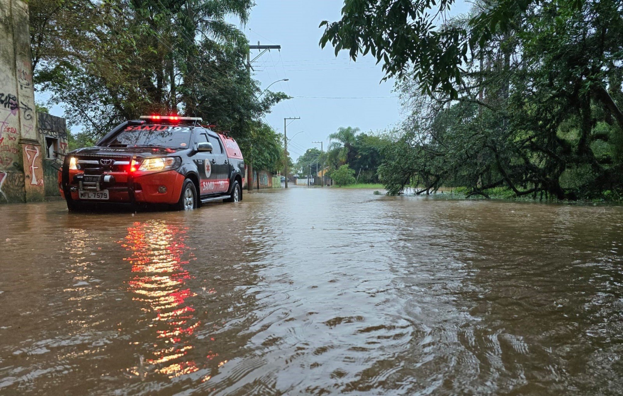 TEMPESTADE: Acumulado de chuva nos últimos quatro dias já passa de 250 milímetros em São Leopoldo