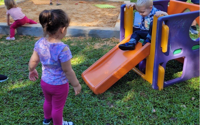 A escola atende 92 crianças de zero a três anos | abc+