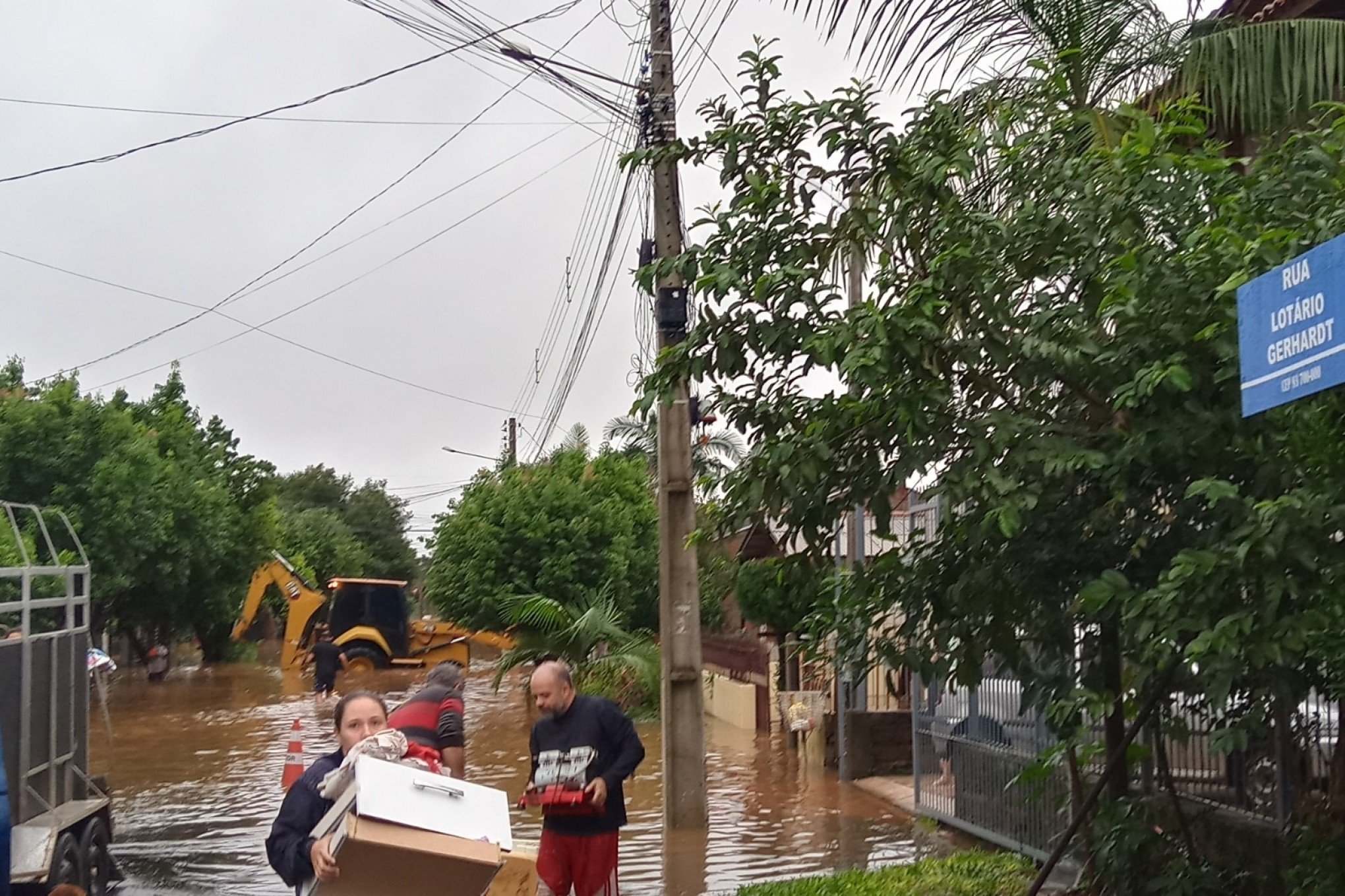 CATÁSTROFE NO RS: Enchente em Campo Bom bate recorde e já atinge seis bairros