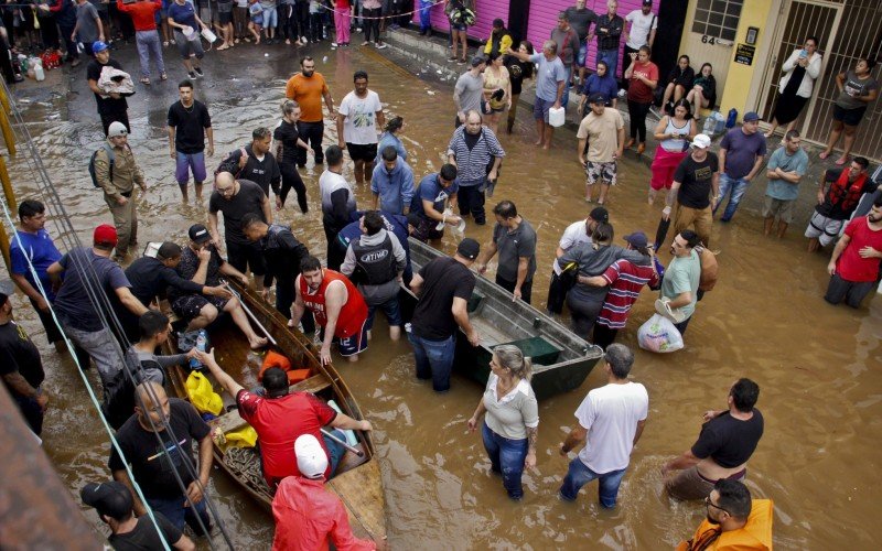Enchente afetou áreas nunca antes atingidas em Canoas  | abc+