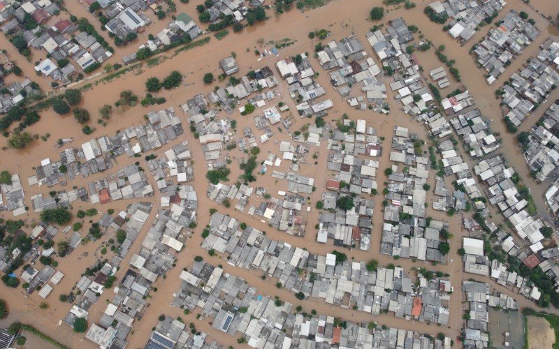 Foto aérea do bairro Santo Afonso em Novo Hamburgo  | abc+