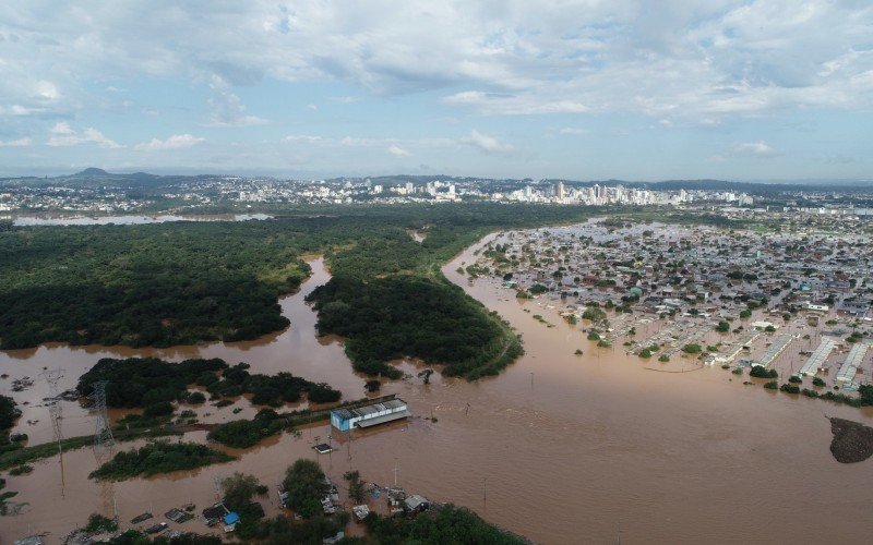 Cheia do Rio dos Sinos atinge cerca de 32 mil hamburguenses  | abc+