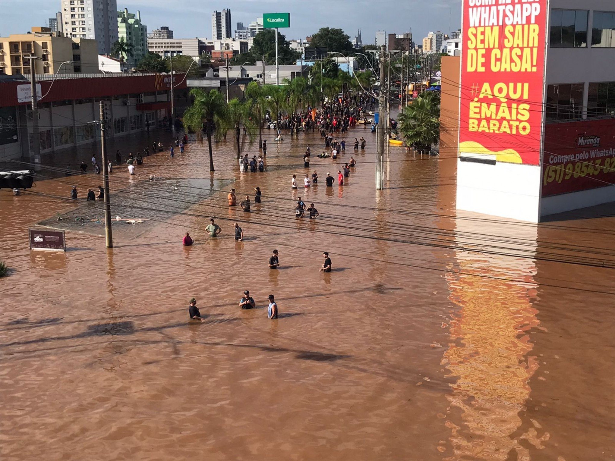 CATÁSTROFE NO RS: Rio estabiliza em São Leopoldo, mas ainda são muitos pedidos de ajuda