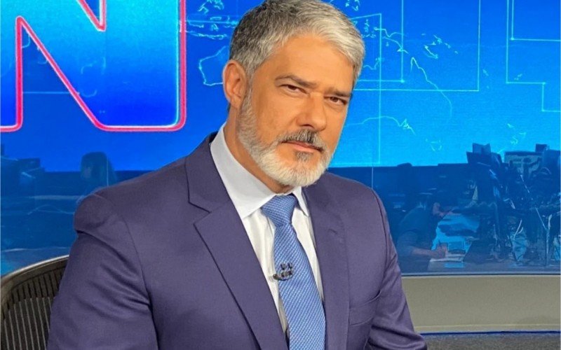 William Bonner vai apresentar o JN do RS  | abc+