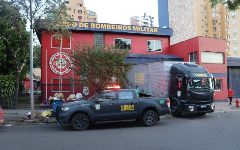 Força Nacional vem a São Leopoldo durante inundação histórica