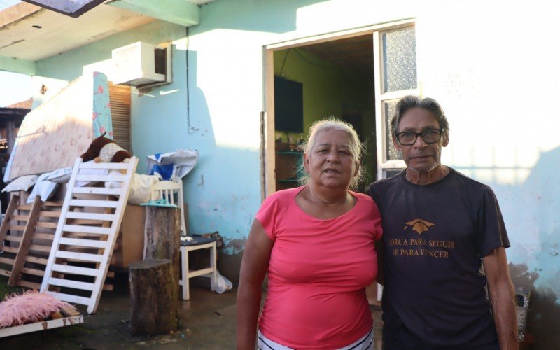 Jorge e Marisa também tiveram a casa limpa pelos voluntários | abc+